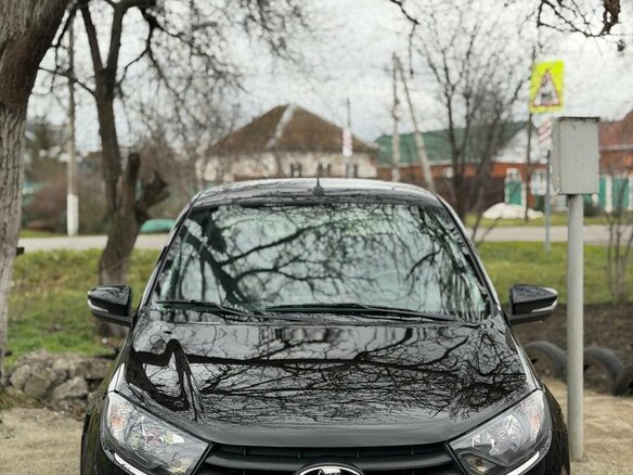 2023 Lada (ВАЗ) Granta Euro-2 I Рестайлинг, чёрный, 790000 рублей - вид 3