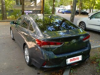 2018 Hyundai Sonata VII (LF) Рестайлинг, серый, 1170000 рублей, вид 3
