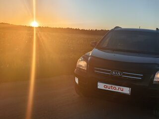 2007 Kia Sportage II, чёрный, 750000 рублей, вид 3