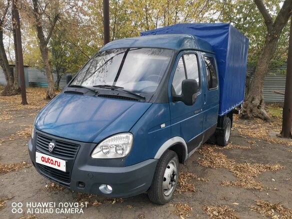 2004 ГАЗ ГАЗель (33023/330273) Фермер, синий, 800000 рублей - вид 3