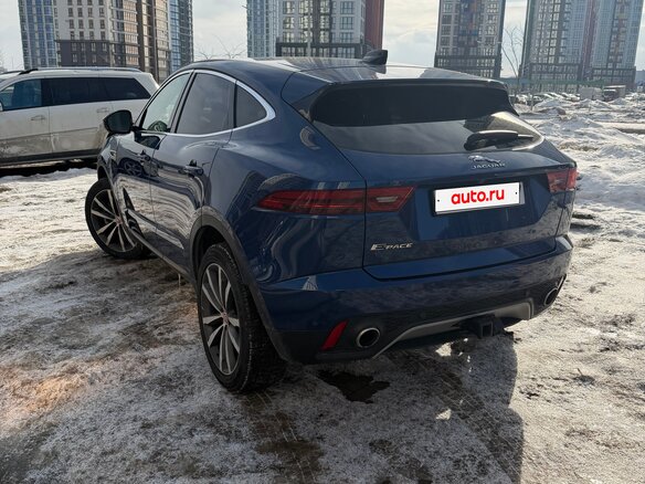 2021 Jaguar E-Pace I Рестайлинг, синий, 2600000 рублей - вид 10