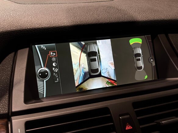 2013 BMW X6 35i I (E71) Рестайлинг, синий - вид 28