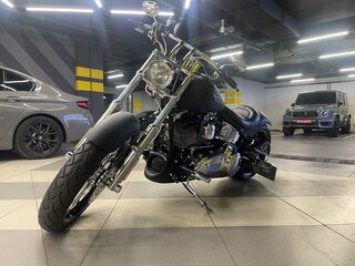 2008 Harley-Davidson Softail Custom, чёрный, 1600000 рублей, вид 4