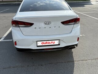 2018 Hyundai Sonata VII (LF) Рестайлинг, белый, 1650000 рублей, вид 2