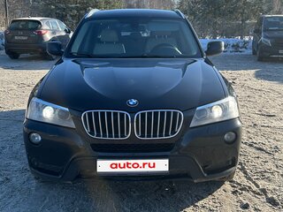 2013 BMW X3 28i xDrive II (F25), чёрный, 1580000 рублей, вид 1