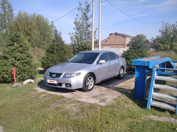 2003 Honda Accord VII, серебристый, 650000 рублей