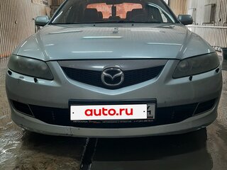 2007 Mazda 6 I (GG) Рестайлинг, серый, 650000 рублей, вид 2