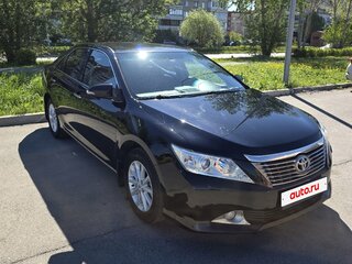 2012 Toyota Camry VII (XV50), чёрный, 1670000 рублей, вид 3