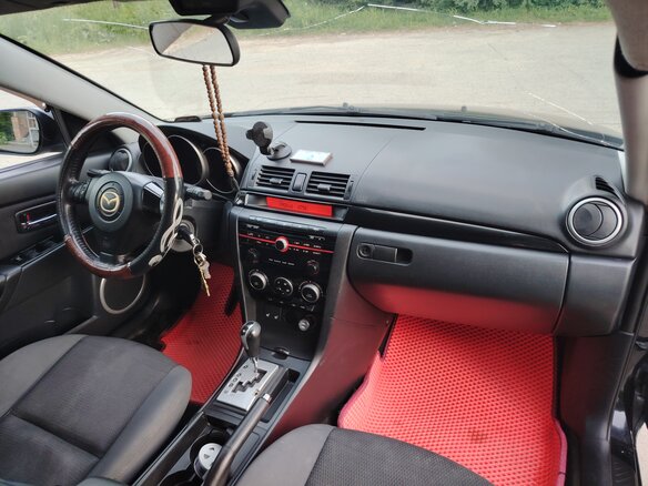 2008 Mazda 3 I (BK) Рестайлинг, чёрный, 650000 рублей - вид 10