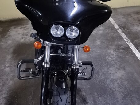 2013 Harley-Davidson Fat Bob, чёрный, 850000 рублей, вид 3