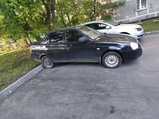 2015 Lada (ВАЗ) Priora I Рестайлинг, чёрный, 315000 рублей, вид 2