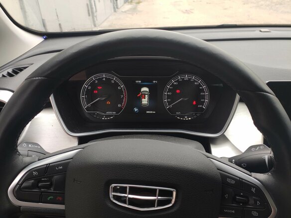 2021 Geely Coolray I, серый, 1850000 рублей - вид 4