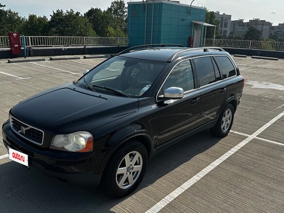 2008 Volvo XC90 I Рестайлинг, чёрный, 1105000 рублей