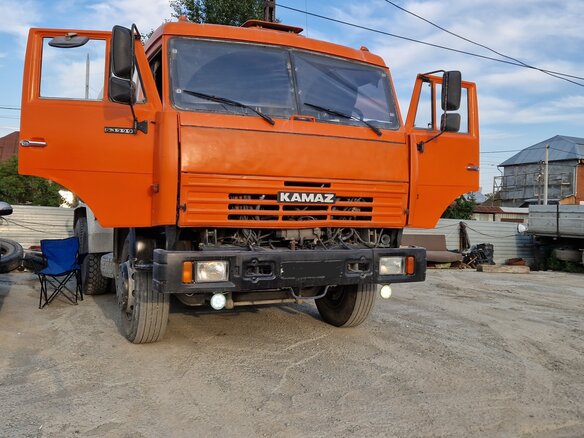 2007 КамАЗ Автобетоносмеситель, оранжевый, 1200000 рублей - вид 1