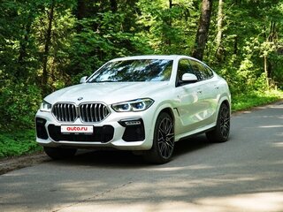 2021 BMW X6 40d III (G06), белый, 8500000 рублей, вид 1