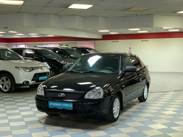 2012 Lada (ВАЗ) Priora I, чёрный