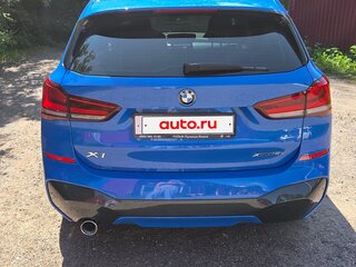 2021 BMW X1 18d xDrive II (F48) Рестайлинг, синий, 3730000 рублей, вид 4