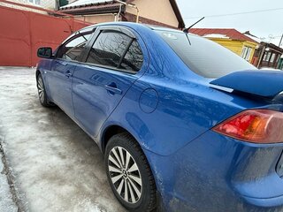 2008 Mitsubishi Lancer X, синий, 650000 рублей, вид 4