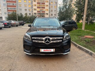 2018 Mercedes-Benz GLS 350 d I (X166), чёрный, 4200000 рублей, вид 2