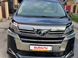 2019 Toyota Vellfire II Рестайлинг, чёрный, 3499000 рублей, вид 2