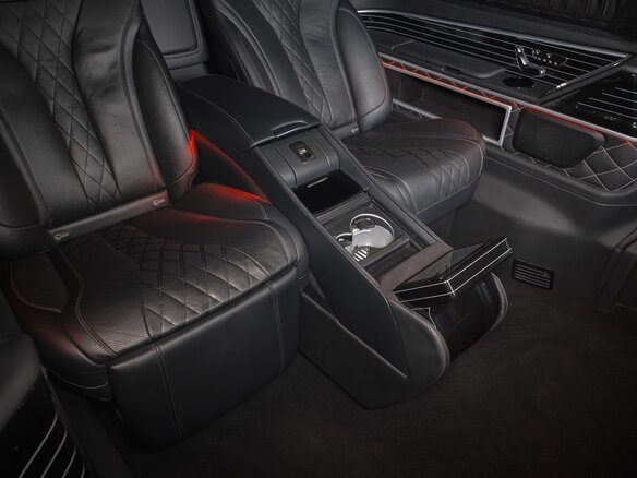 2023 Mercedes-Benz V-Класс 300 d экстра длинный III (W447) Рестайлинг, чёрный - вид 4