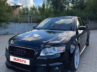 2006 Audi RS 4 II (B7), чёрный, 3150000 рублей, вид 3