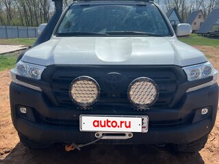 2020 Toyota Land Cruiser 200 Series Рестайлинг 2, белый, 6500000 рублей, вид 1