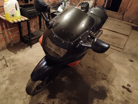 1995 Kawasaki ZZR 400, синий, 200000 рублей, вид 2