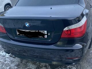 2007 BMW 5 серии 530xi V (E60/E61) Рестайлинг, чёрный, 990000 рублей, вид 3