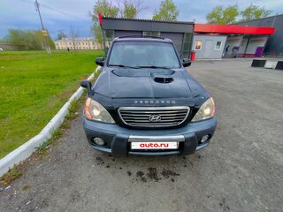 2002 Hyundai Terracan I, чёрный, 600000 рублей, вид 2