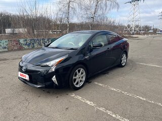 2017 Toyota Prius IV (XW50), чёрный, 1650000 рублей, вид 1