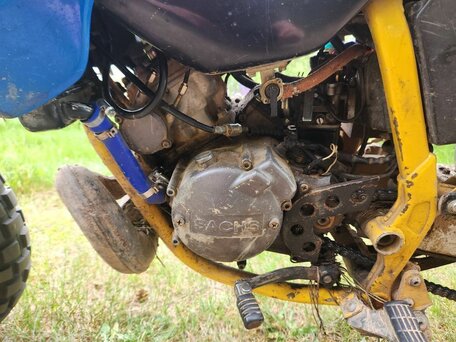 1998 Sachs ZZ 125, синий, 105000 рублей, вид 3