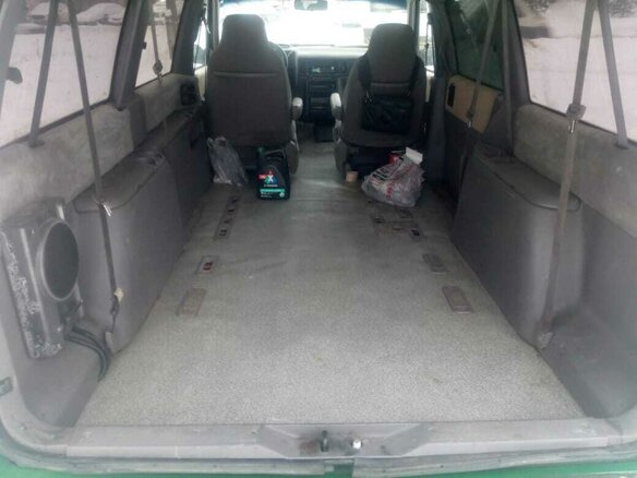 1993 Dodge Caravan Grand II, зелёный - вид 8