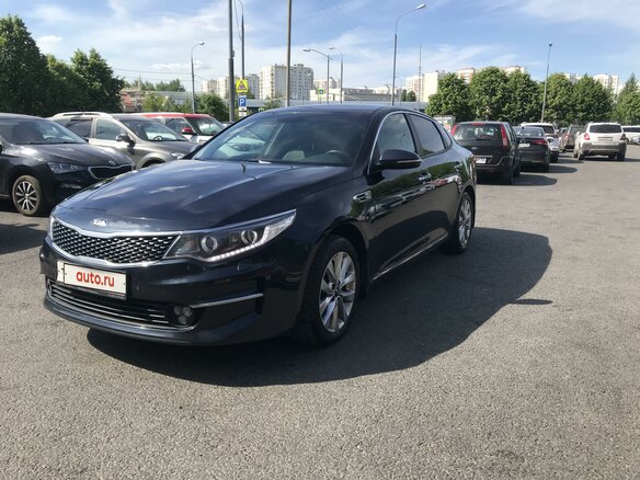 2018 Kia Optima IV, синий, 1750000 рублей - вид 1
