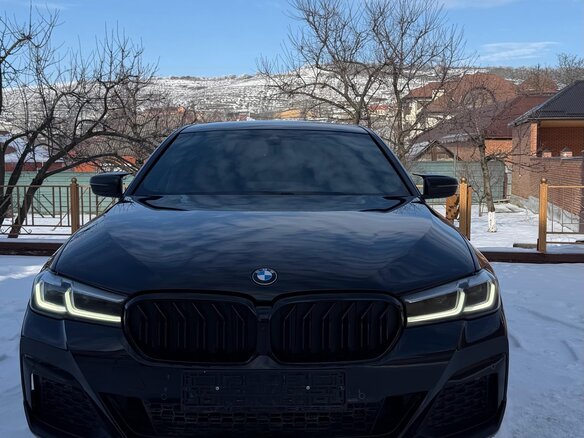 2021 BMW 5 серии 520d xDrive VII (G30/G31/G38) Рестайлинг, чёрный, 3900000 рублей - вид 2