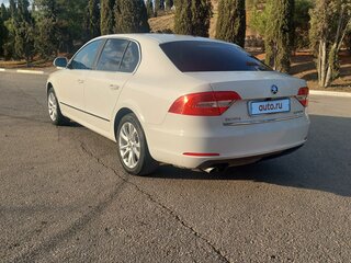 2014 Skoda Superb DSG II Рестайлинг, белый, 1600000 рублей, вид 5