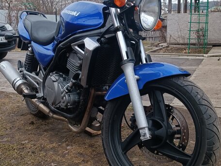 2008 Kawasaki ER-5, синий, 290000 рублей, вид 3
