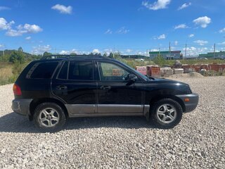 2002 Hyundai Santa Fe I, чёрный, 500000 рублей, вид 3