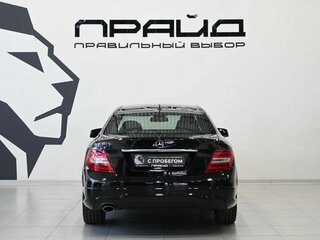 2013 Mercedes-Benz C-Класс 180 III (W204) Рестайлинг, чёрный, 1319900 рублей, вид 4