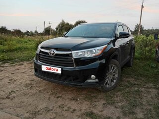 2014 Toyota Highlander III (XU50), чёрный, 2400000 рублей, вид 4