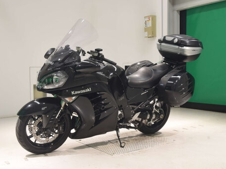2012 Kawasaki GTR 1400 (Concours 14), чёрный, 900000 рублей, вид 4