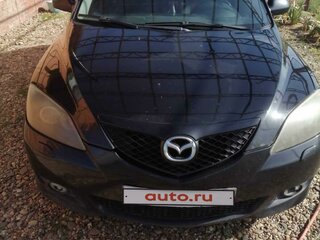 2008 Mazda 3 I (BK) Рестайлинг, чёрный, 900000 рублей, вид 1