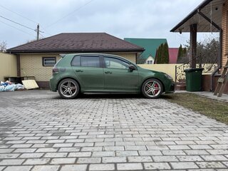 2012 Volkswagen Golf R VI, зелёный, 1600000 рублей, вид 3