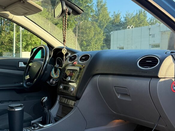 2008 Ford Focus II Рестайлинг, голубой, 480000 рублей - вид 8