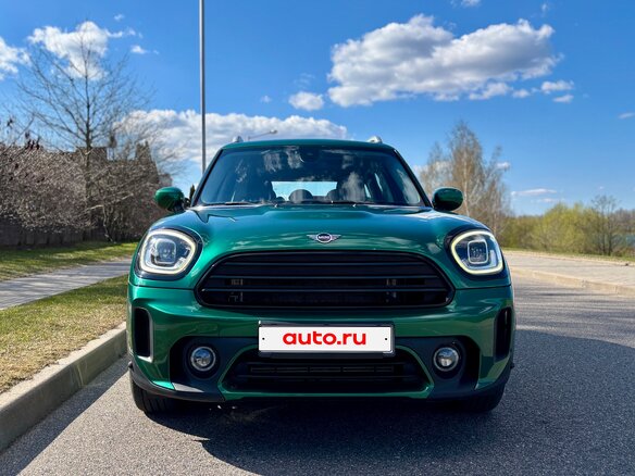2021 Mini Countryman Cooper II Рестайлинг, зелёный, 1990000 рублей - вид 2
