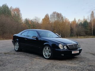 2001 Mercedes-Benz CLK-Класс 430 I (W208) Рестайлинг, чёрный, 840000 рублей, вид 1