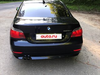 2004 BMW 5 серии 525i V (E60/E61), синий, 780000 рублей, вид 3