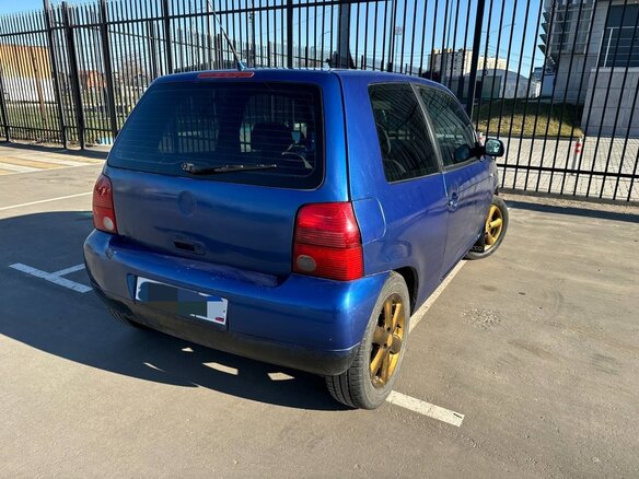 1998 Volkswagen Lupo, синий, 344500 рублей - вид 2