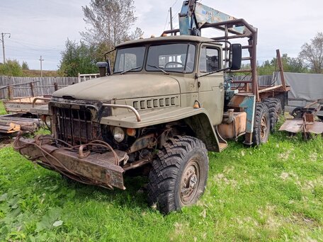 1987 Урал 375, зелёный, 700000 рублей, вид 1