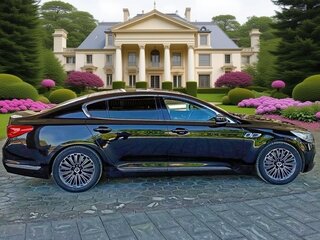 2013 Kia Quoris I, чёрный, 2500000 рублей, вид 4